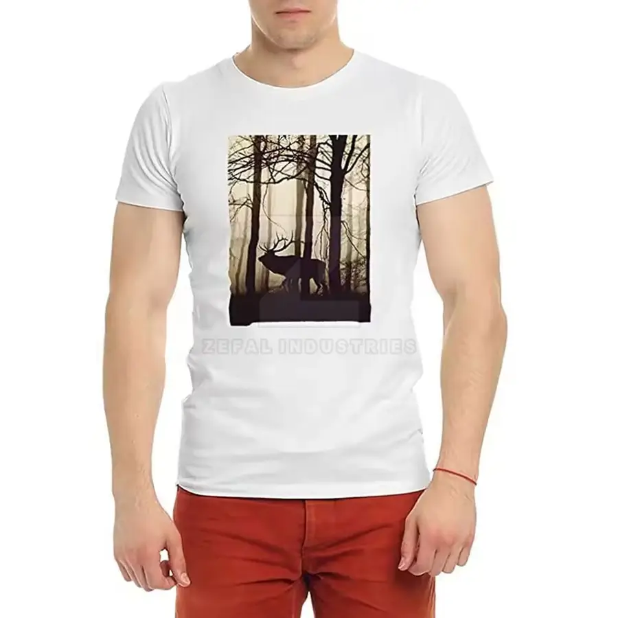 100% Cotton DTG/DTF Printed T-Shirts-Factory Direct Sale Online Sale Quick Dry & Breathable — real Zefal Industries product photograph