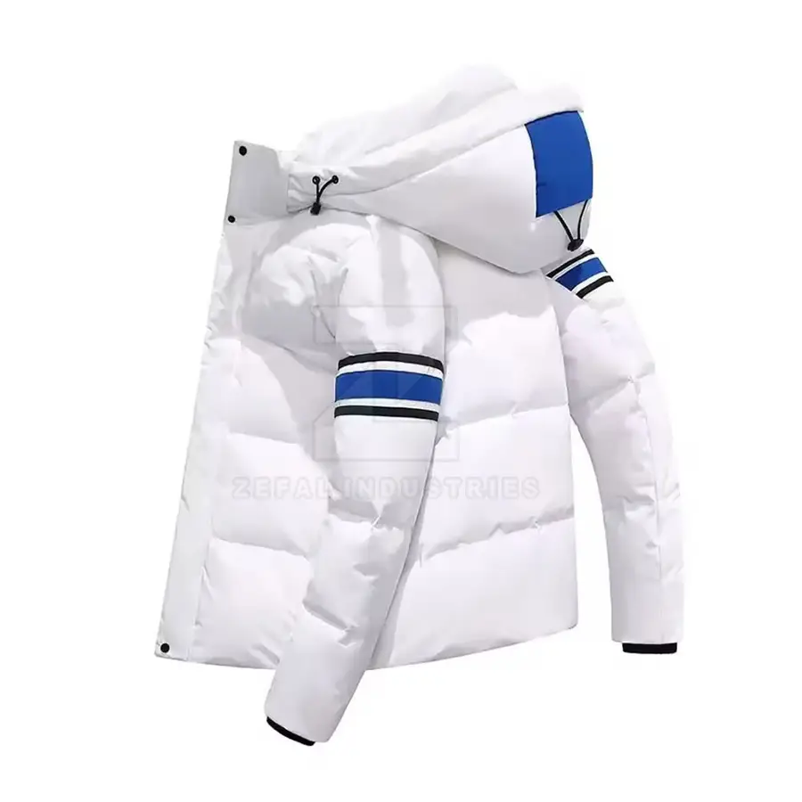 Durable High Quality Women's Puffer Jacket-Breathable Eco-Friendly Windproof Cotton Lining for Adults — real Zefal Industries product photograph